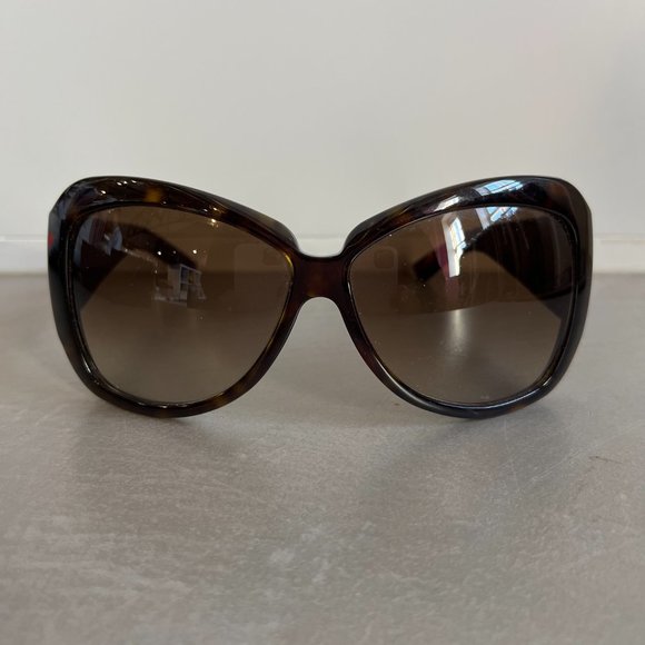 Gucci GG2931/S Tortoiseshell Logo-Engraved Sunglasses - Picture 1 of 6
